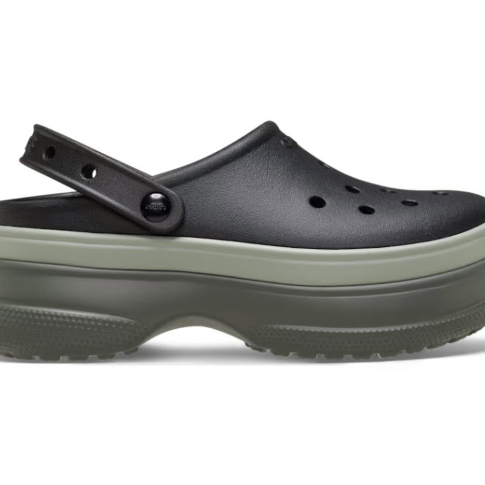 Crocs shoes NWT Classic Stacked Clog black Men 10 women 12 women 13